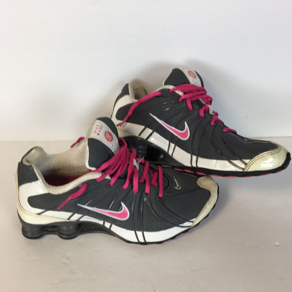 Nike Shox Pink Womens Sz 8.5 Running Workout RARE!
